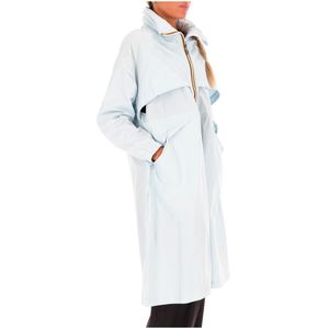 Aube Memory Touch Coat Light Blue