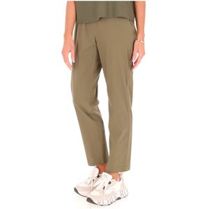 Pantaloni in cotone con vita elasticizzata