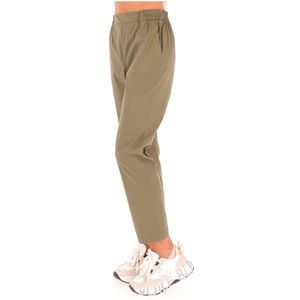 Pantaloni in cotone con vita elasticizzata