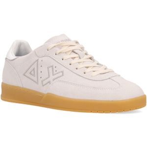 California Sun Grey Leather Sneakers