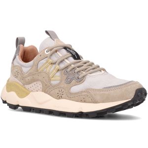 Yamano 3 sneakers in leather and fabric