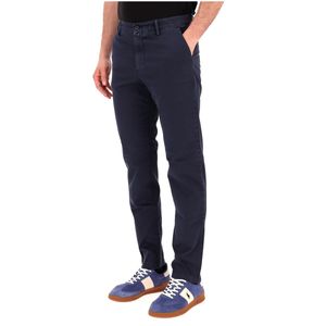 Gabardine chino trousers