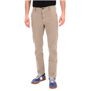 Gabardine chino trousers
