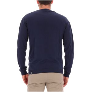 Pullover girocollo in maglia rasata