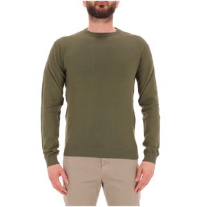Pullover girocollo in maglia rasata