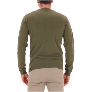 Pullover girocollo in maglia rasata