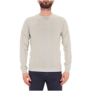 Pullover girocollo in maglia rasata
