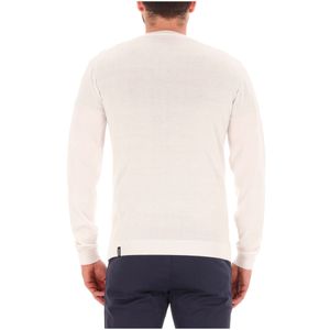 Pullover girocollo in maglia rasata