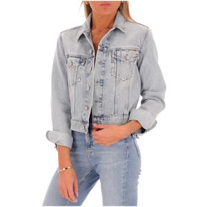 Light faded denim jacket