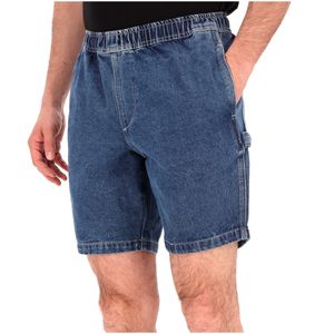 Bermuda in denim con coulisse