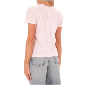 T-Shirt slim con bandiera TH