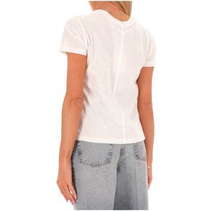 T-Shirt slim con bandiera TH