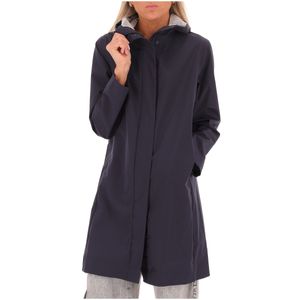 Maya Blue Raincoat with Hood