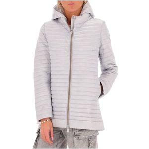 Piumino Alima in nylon con cappuccio