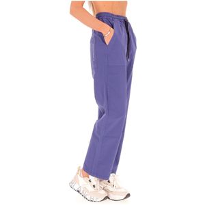 Jogger in cotone stretch con coulisse