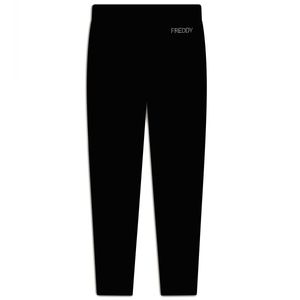 Cotton tracksuit trousers with rhinestone details