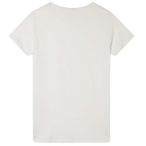 Cotton T-shirt with rhinestones