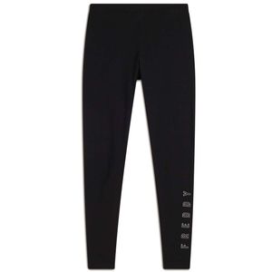 Black leggings with logo on the bottom