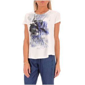 Cotton T-shirt with print