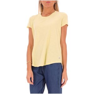 Cotton flamed jersey T-shirt