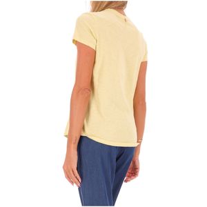 Cotton flamed jersey T-shirt