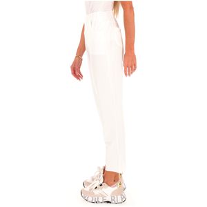 Pantaloni in cotone slim fit in felpa