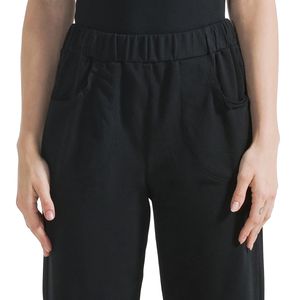 Pantaloni in cotone slim fit in felpa