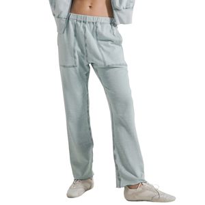 Jogger in felpa con maxi tasche