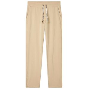 Cotton animalier drawstring trousers
