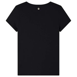 Cotton T-shirt with animal print