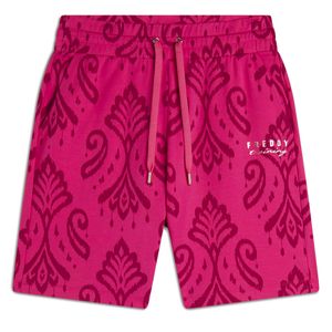 Jersey Bermuda Shorts with Floral Print