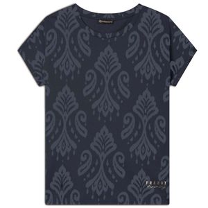 Floral t-shirt with kimono sleeves
