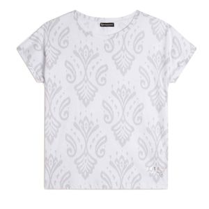 Floral t-shirt with kimono sleeves