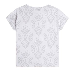 Floral t-shirt with kimono sleeves