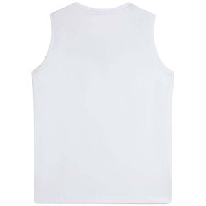 Jersey tank top with floral print