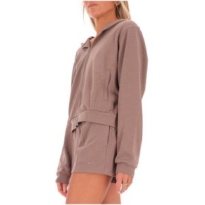 Beige French Terry Hoodie