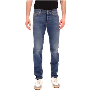 Jeans Weared 10 in cotone blu