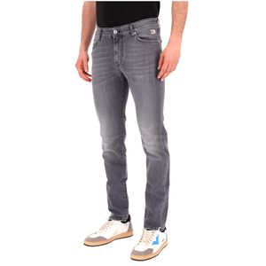 Jeans Classic grigio in cotone