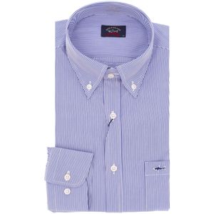 Thin striped cotton shirt
