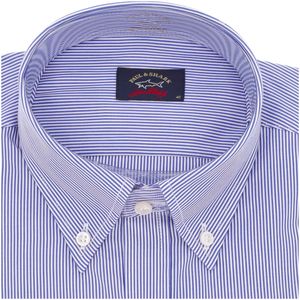 Thin striped cotton shirt