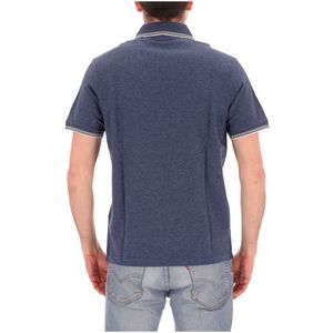 Jaspé Piqué cotton polo with chest logo