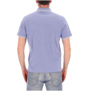 Jaspé Piqué cotton polo with chest logo