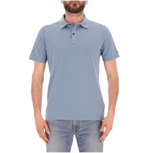 Polo in cotone Piqué con collo a costine