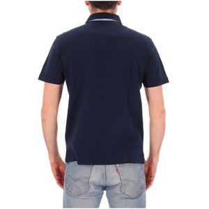 Blue X-Soft Piqué Polo with Floral Details