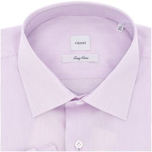 Camicia Easy Care rosa a righe