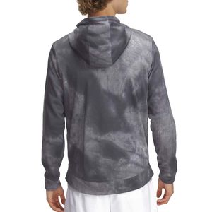 Felpa grigia full zip UA Rival Terry