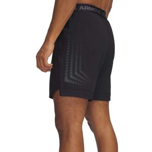 UA Vanish Woven Logo Shorts in Black