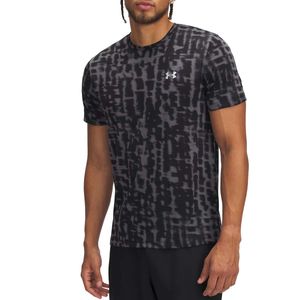 T-shirt UA Launch Printed nera
