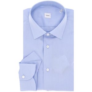 Camicia a quadretti in cotone con pochette
