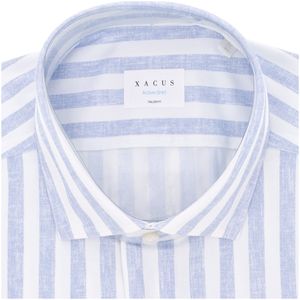 Active Shirt with white and blue stripes